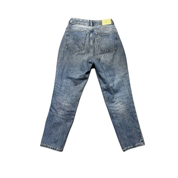 Everlane 90s Cheeky Straight Jeans Women’s 27 Crop Blue High Rise Button Fly - Picture 2 of 13